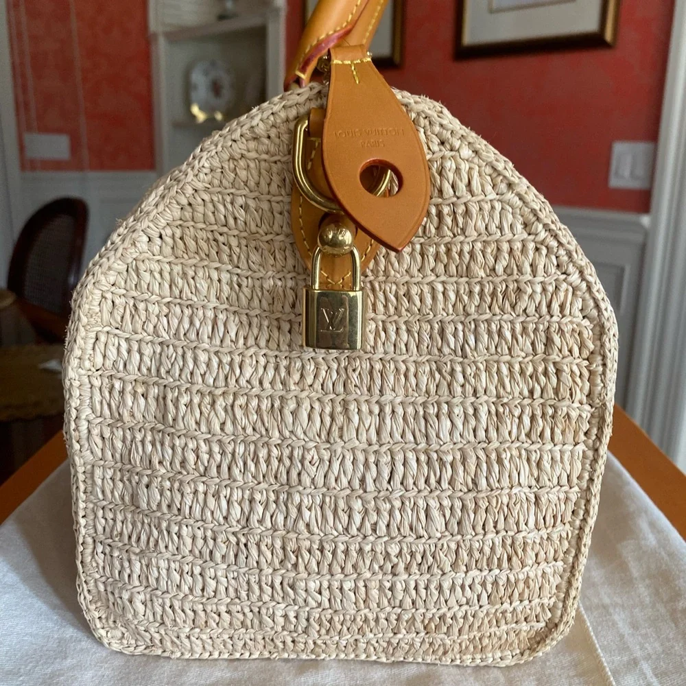 Louis Vuitton Beige and Brown Satchel - Picture 2 of 14